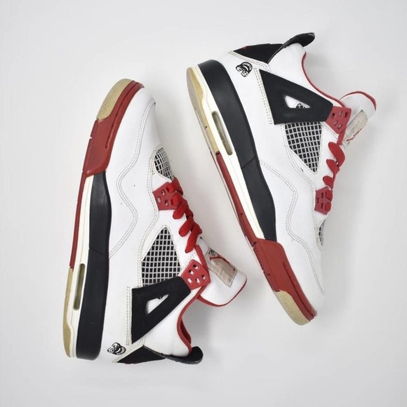 2006 Jordan 4 Fire Red 4 Mars Blackmon - Picture 3 of 4